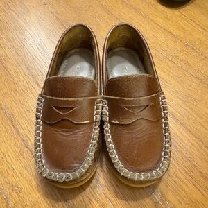 Elephantito Driving Shoes Loafers in Brown Leather | Size 10